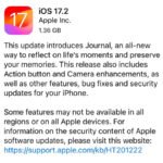 iOS 17.2