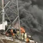 fire at parumala tower