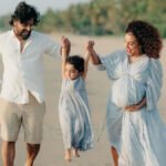 pearle maaney and srinish aravind blessed with second baby girl