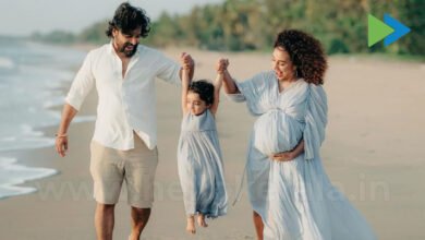 pearle maaney and srinish aravind blessed with second baby girl