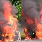 vechuchira car fire